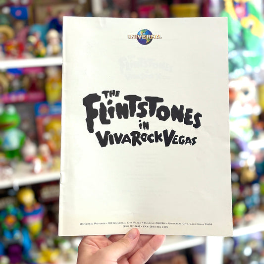 The Flintstones in Viva Rock Vegas Press-Kit (Universal Pictures, 2000) - PopCultGang
