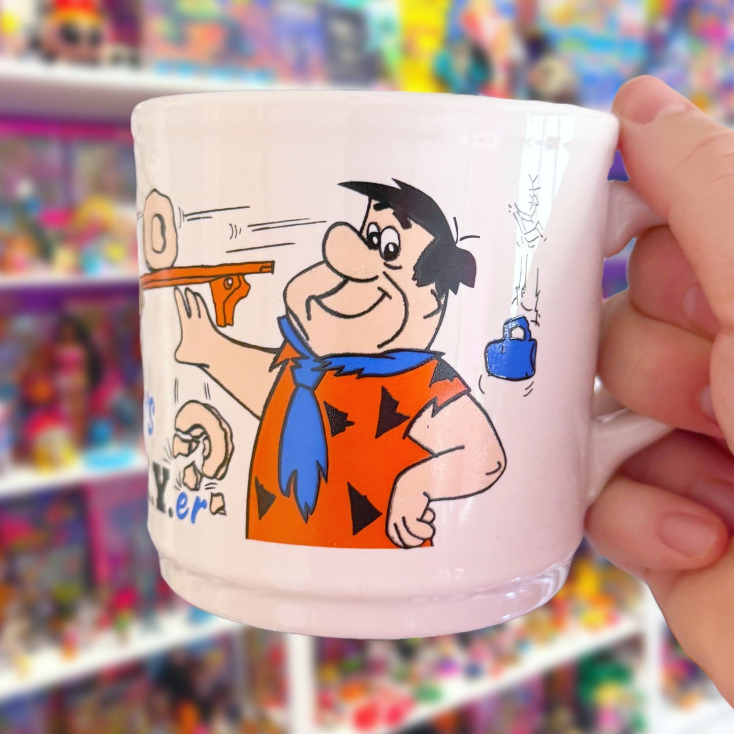 The Flintstones “The Greatest DIY’er” Big Mug (1992) - PopCultGang