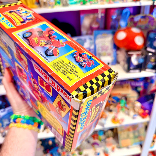 The Incredible Crash Test Dummies: Crash 'N Dash Chopper Motorcycle (boxed, Tyco, 90s) - PopCultGang