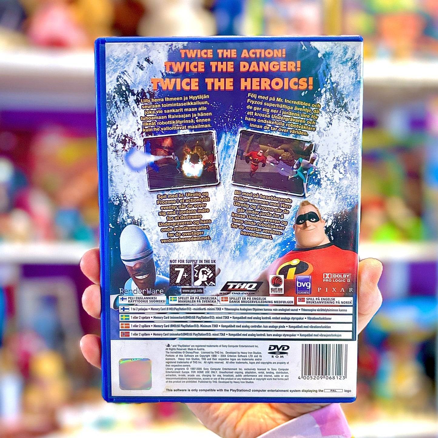 The Incredibles: Rise of The Underminer (PS2) - PopCultGang