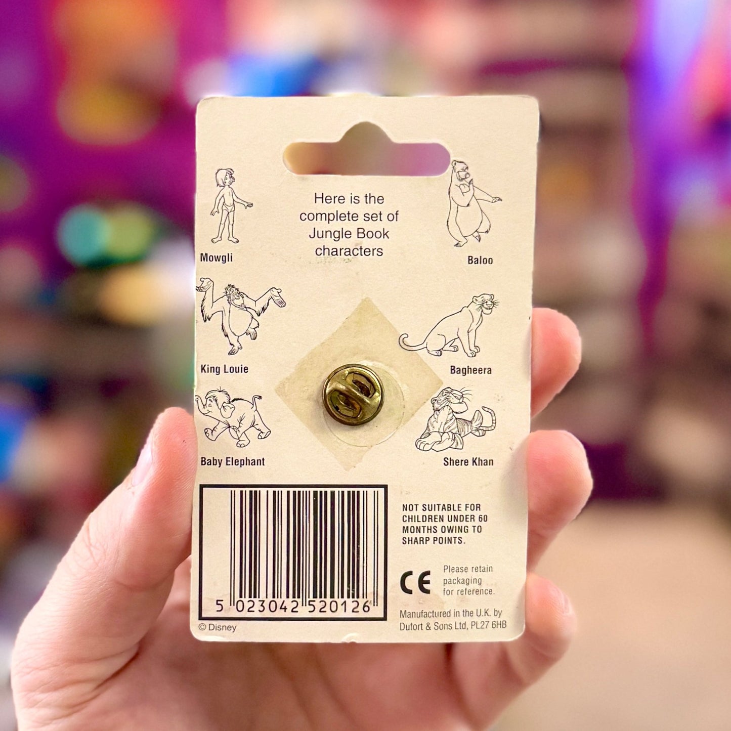 The Jungle Book: King Louie Pin Brooch (Disney, 90s) - PopCultGang