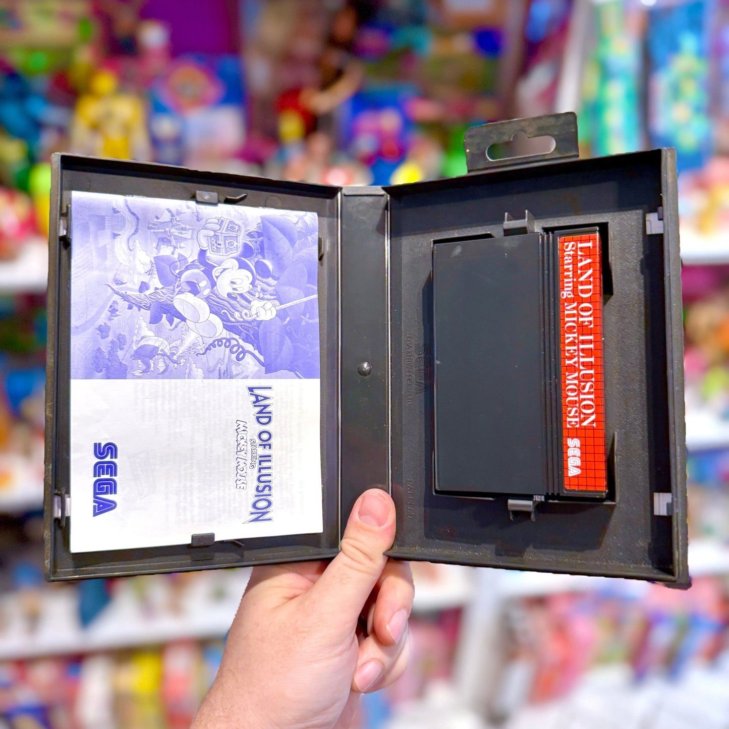 The Land of Illusion Starring Mickey Mouse (Sega Master System) - PopCultGang