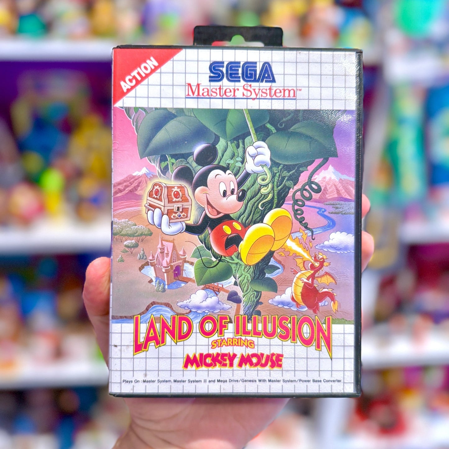 The Land of Illusion Starring Mickey Mouse (Sega Master System) - PopCultGang
