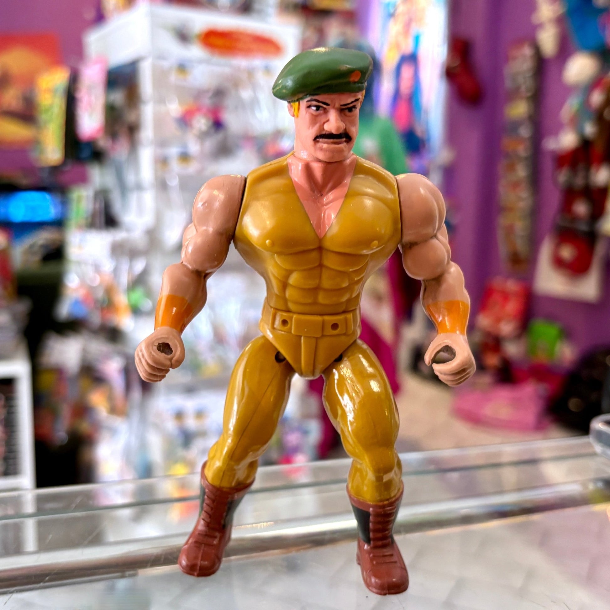 The Last Worriors: Sgt. Peppard Action Figure (Bootleg, 80s) - PopCultGang