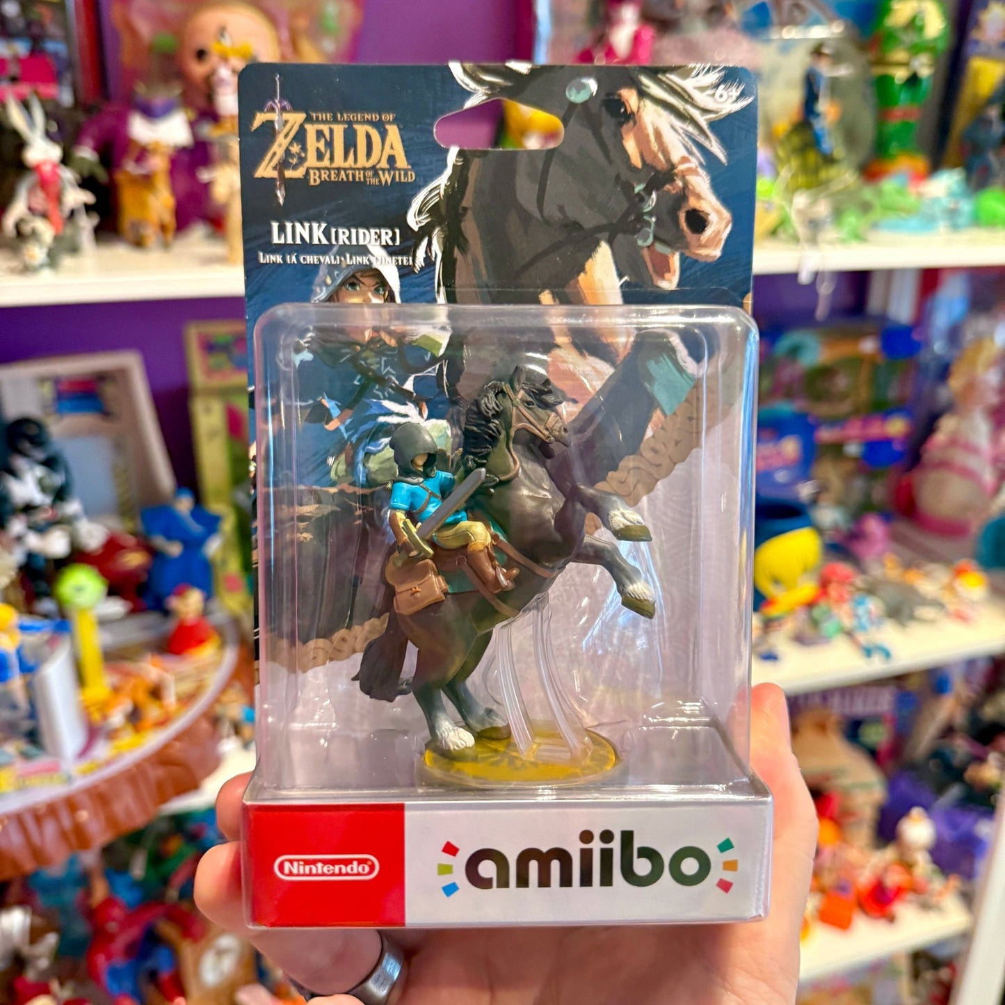 The Legend of Zelda: Breath of The Wild: Link Rider Amiibo - PopCultGang