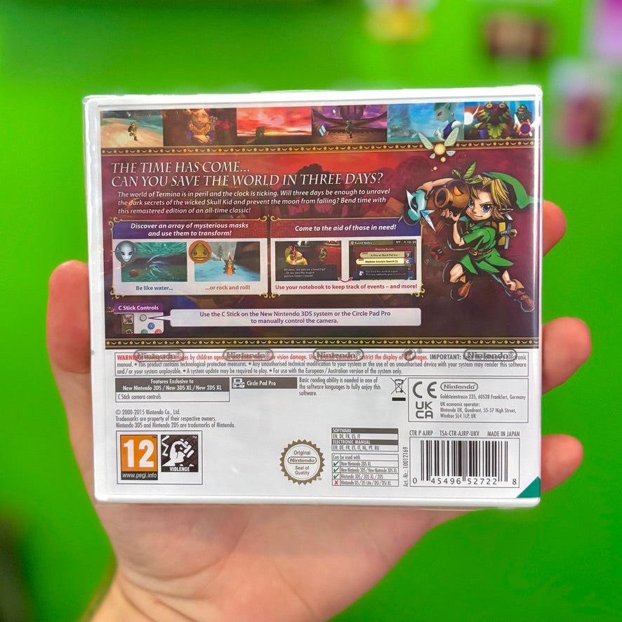 The Legend of Zelda: Majora's Mask 3D (Nintendo 3DS) - PopCultGang
