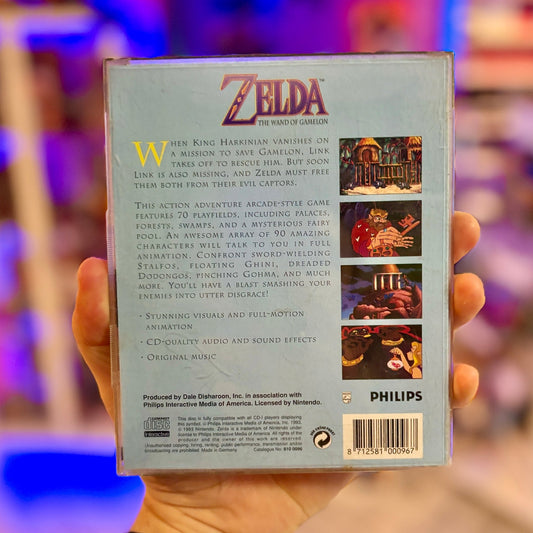 The Legend of Zelda: The Wand of Gamelon (CIB, Phillips CD - I) - PopCultGang