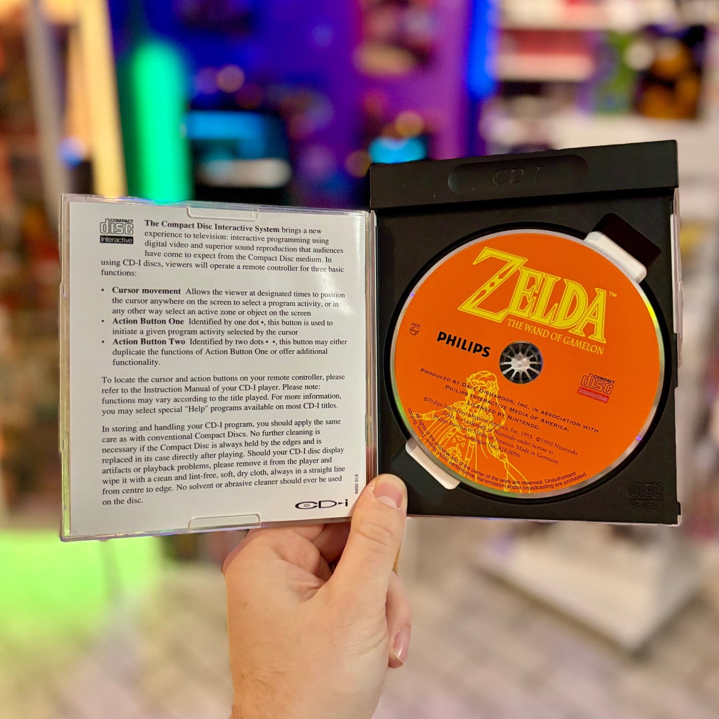 The Legend of Zelda: The Wand of Gamelon (CIB, Phillips CD - I) - PopCultGang