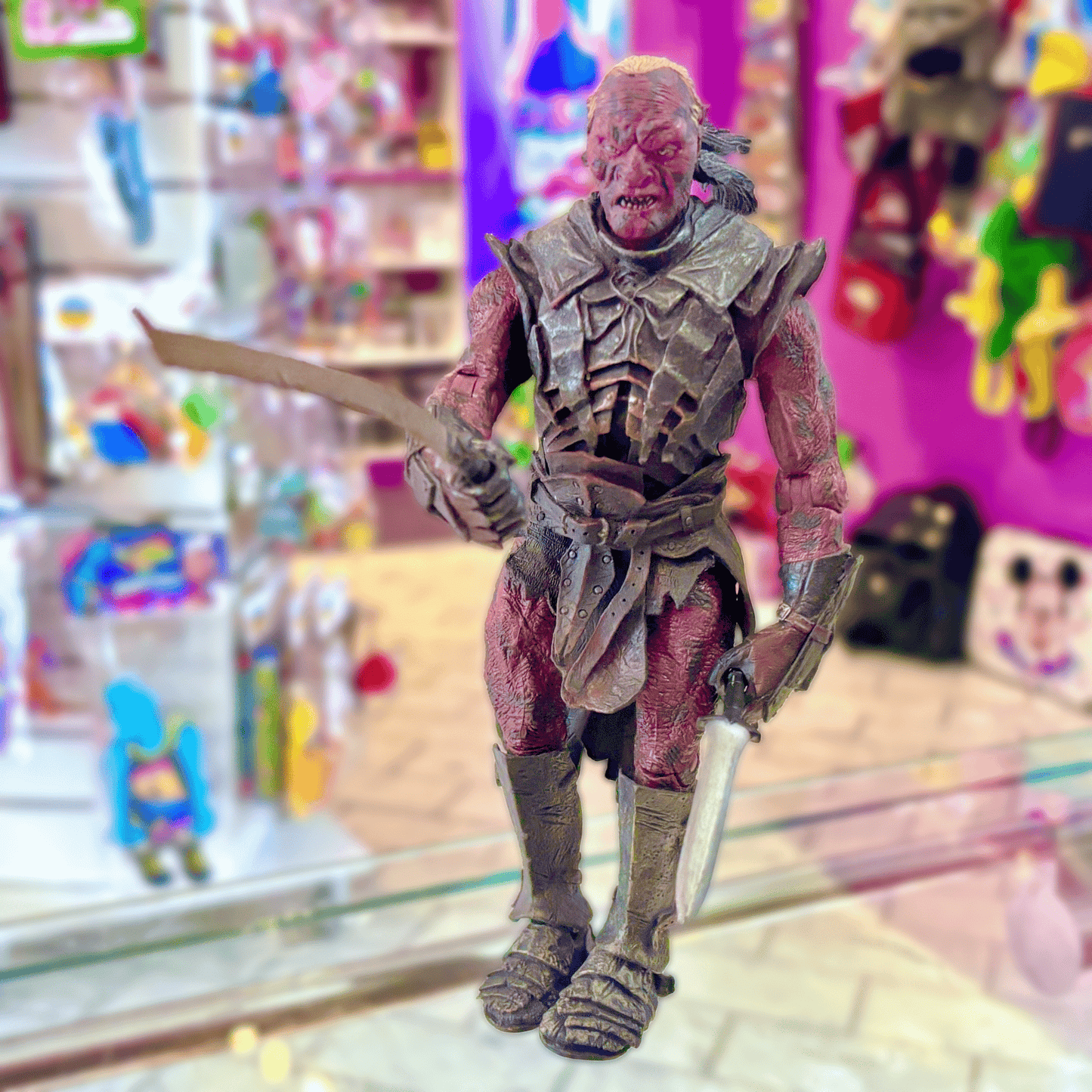 The Lord of The Rings: The Two Towers - Captain Ugluk Action Figure (2003) - PopCultGang
