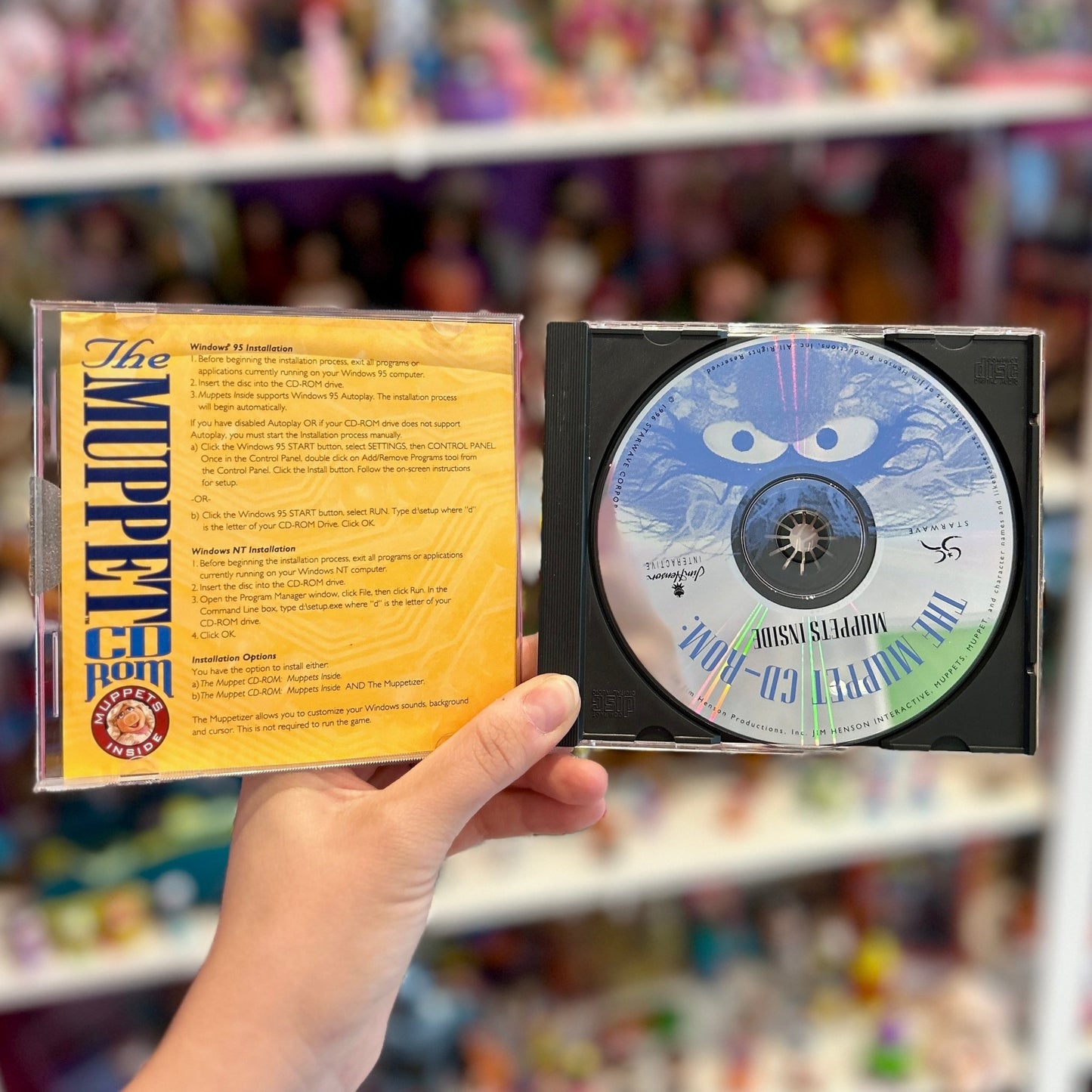 The Muppet CD - ROM (Big Box, 1996) - PopCultGang