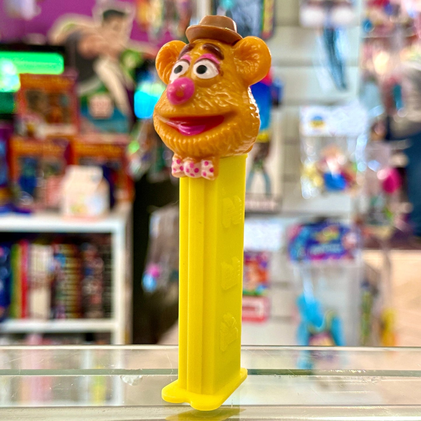 The Muppets: Fozzie Bear PEZ Dispenser (1991) - PopCultGang