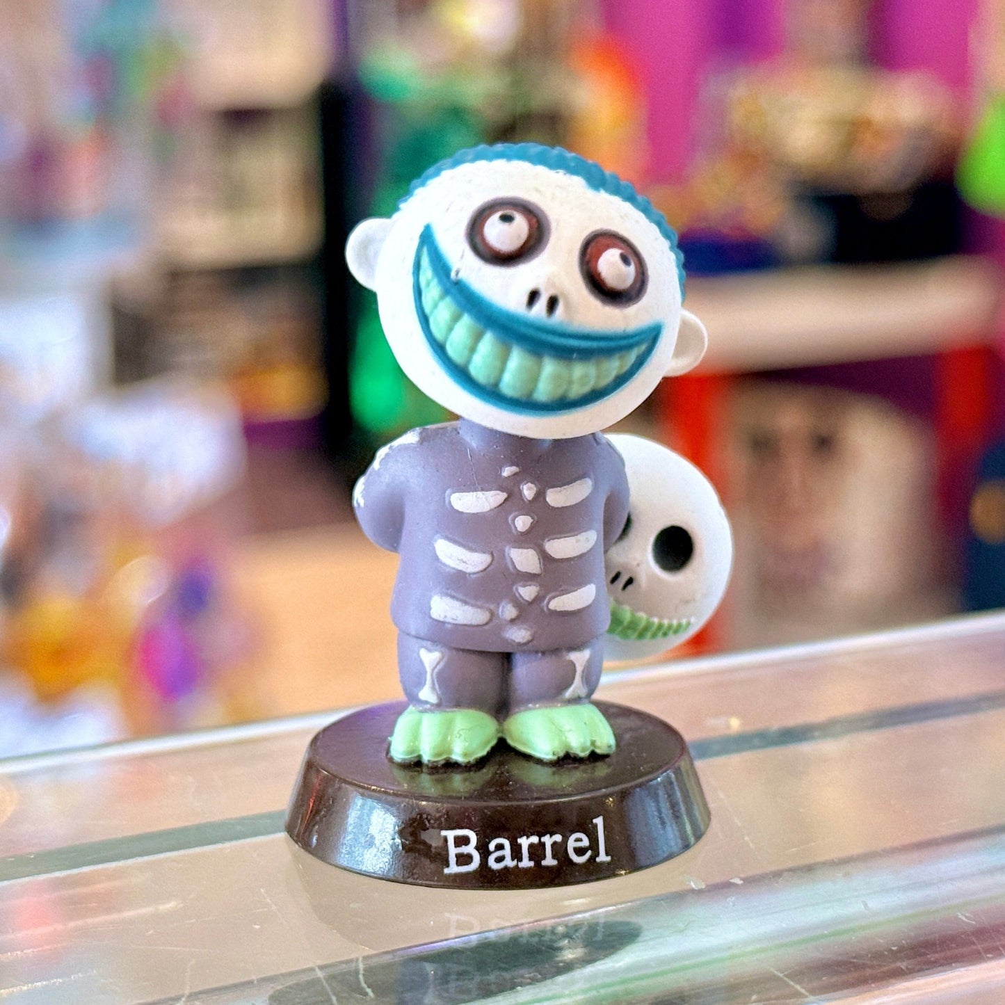 The Nightmare Before Christmas: Barrel - Mini Bubble Head Figure (ToyFun, 2000s) - PopCultGang