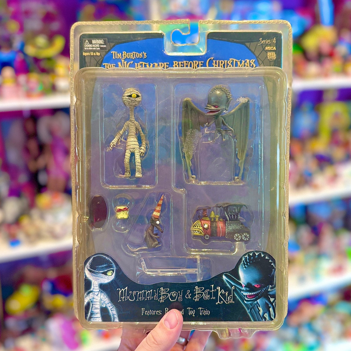 The Nightmare Before Christmas: Mummy Boy & Bat Kid Action Figure (Neca, 2005) - PopCultGang