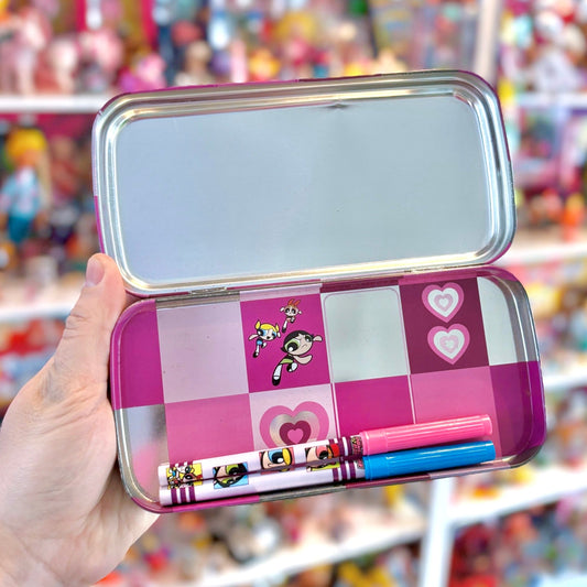 The Powerpuff Girls: Tin Pencil Case (Cartoon Network, 2000) - PopCultGang