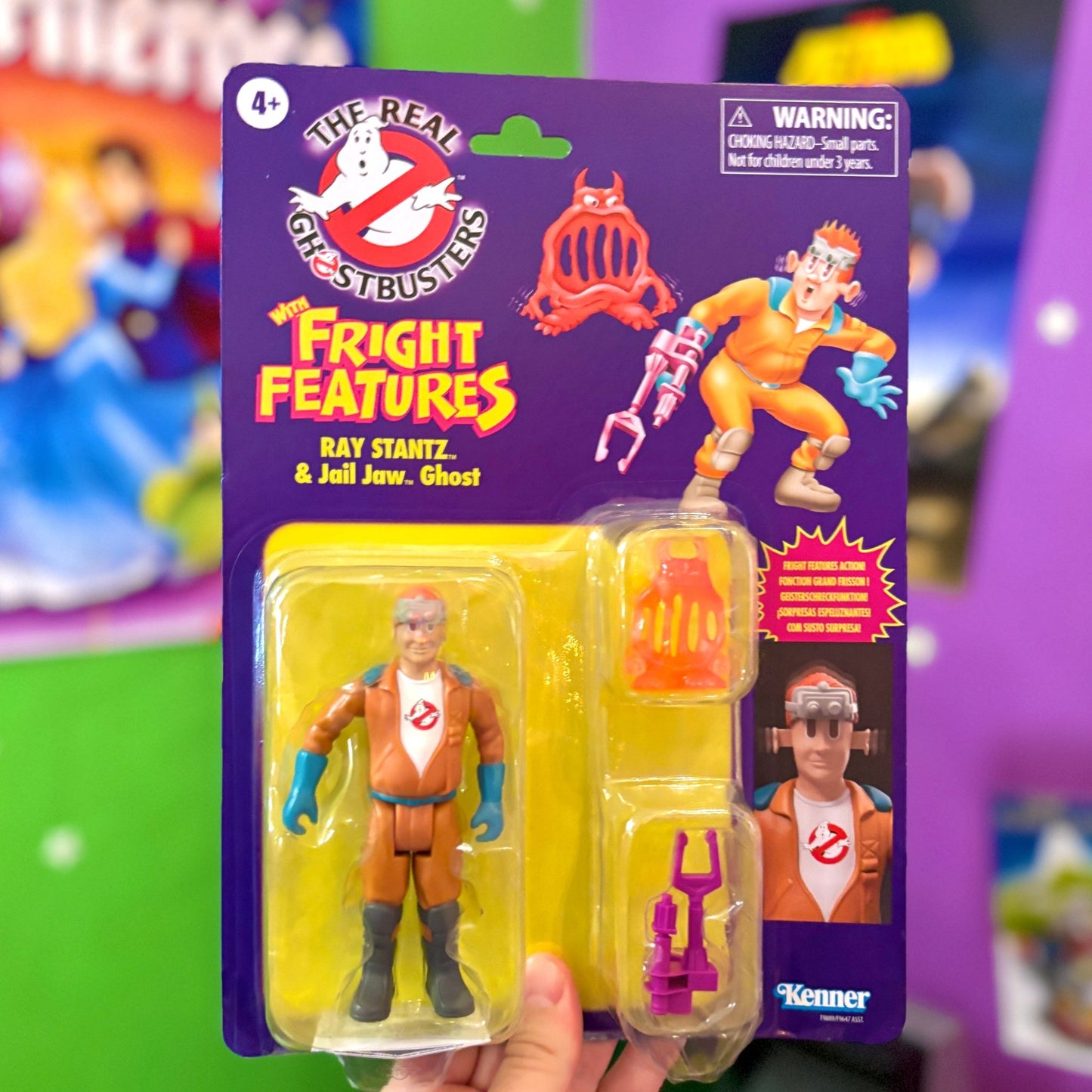 The Real Ghostbusters (Kenner Classics Action Figure): Ray Stantz & Jail Jaw Geist - PopCultGang