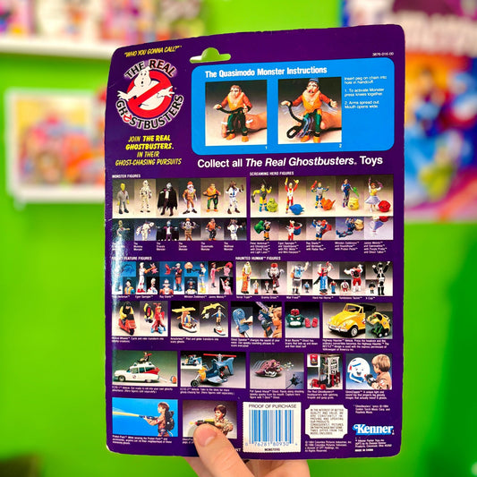 The Real Ghostbusters Monsters: The Quasimodo Monster (MOC, 80s, Kenner) - PopCultGang
