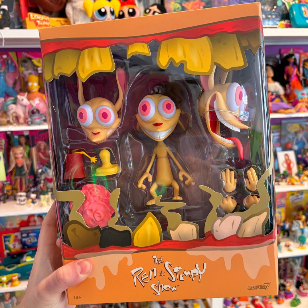 The Ren & Stimpy Show Ren Deluxe Action Figure 18cm Ultimates (Sup