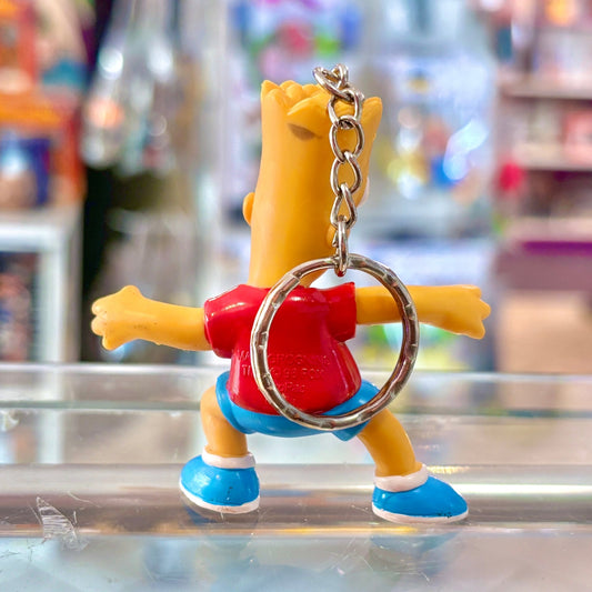 The Simpsons: Bart Simpson Surfing Keychain (1998) - PopCultGang