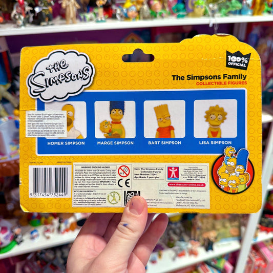 The Simpsons Family: Collectible Figures - 4 - piece Figure Set - Lisa, Bart, Homer, Marge (2015) - PopCultGang