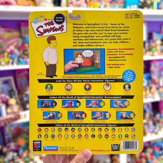 The Simpsons: World of Springfield - Brad Godman Action Figure (2000s) - PopCultGang