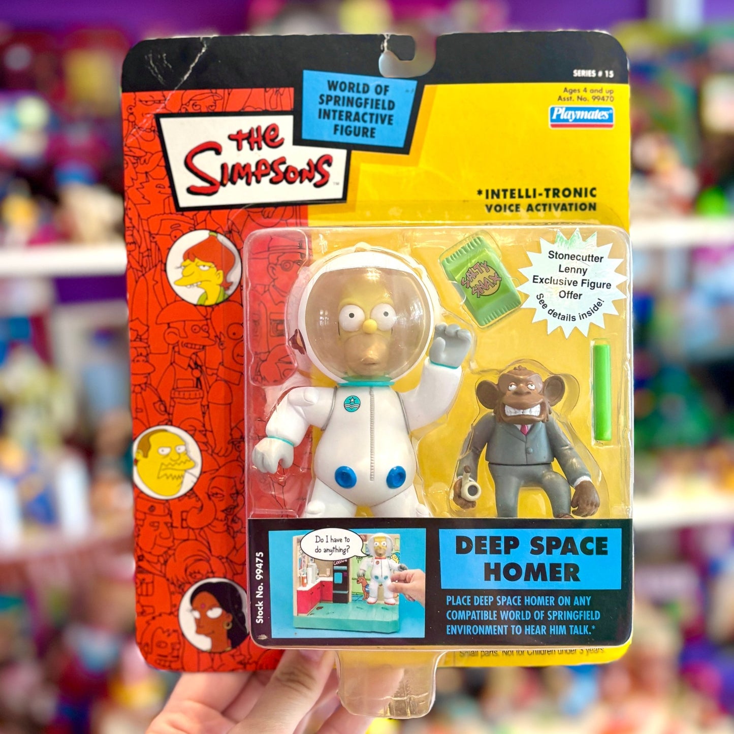 The Simpsons: World of Springfield - Deep Space Homer Action Figure (2000s) - PopCultGang