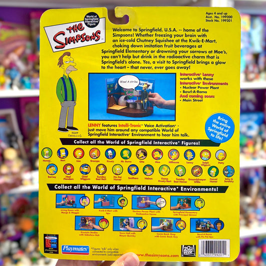 The Simpsons: World of Springfield - Lenny Action Figure (2000s) - PopCultGang