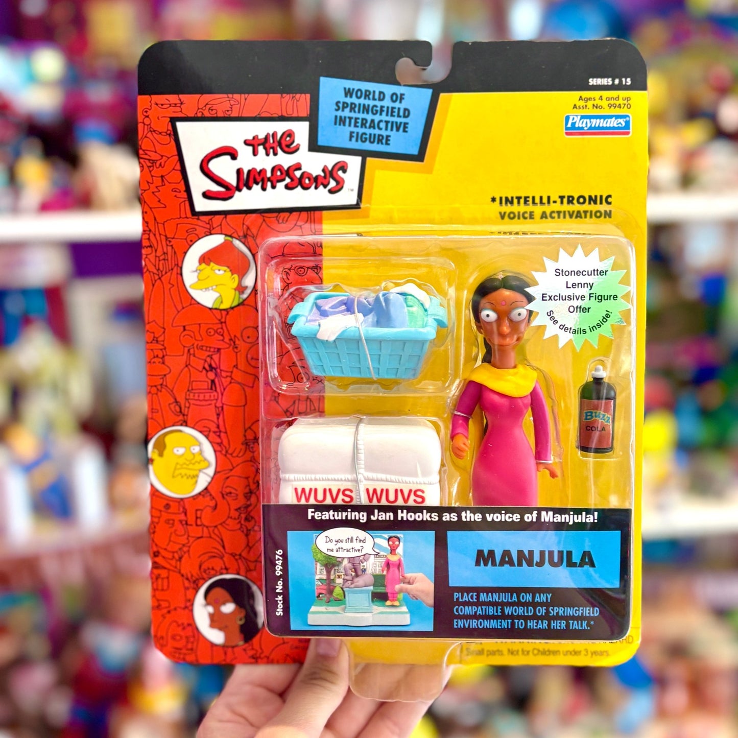 The Simpsons: World of Springfield - Manjula Action Figure (2000s) - PopCultGang