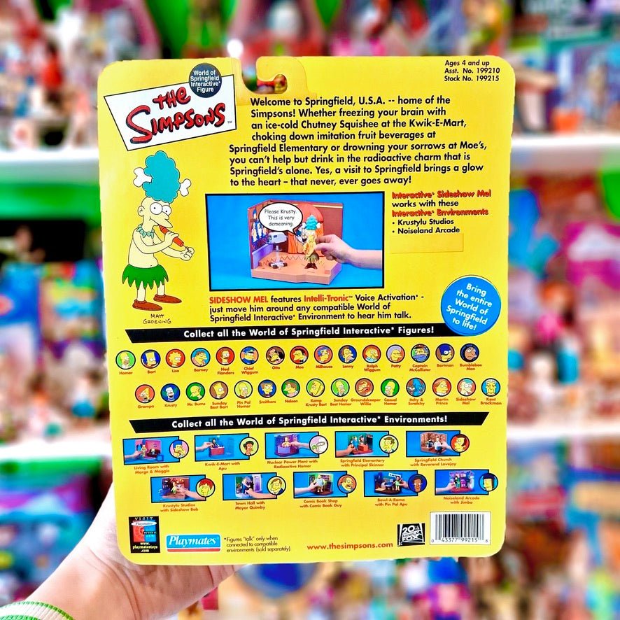 The Simpsons: World of Springfield - Sideshow Mel Action Figure (2000s) - PopCultGang