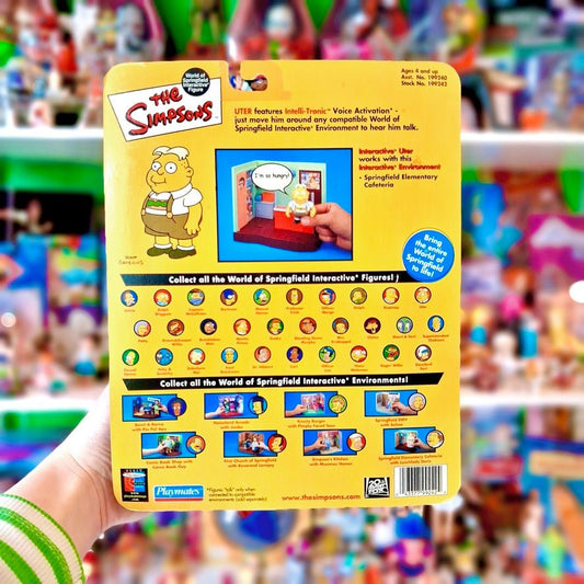 The Simpsons: World of Springfield - Uter Action Figure (2000s) - PopCultGang