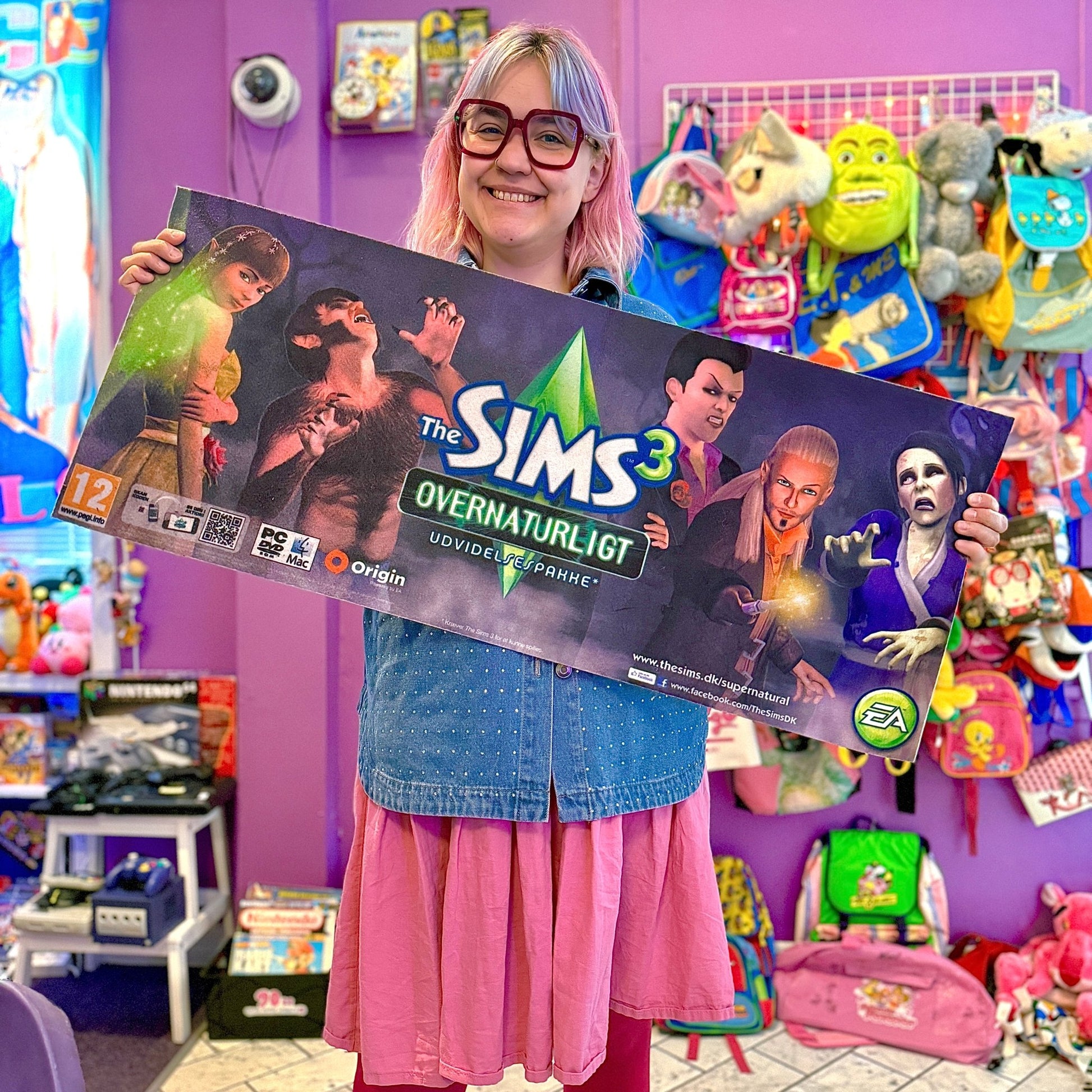 The Sims 3: Supernatural Promo Desk Mat (2012) - PopCultGang