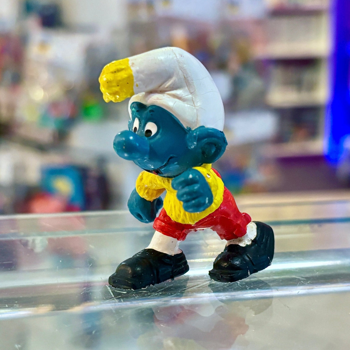 The Smurfs: Skiing Smurf PVC Figure #40205 (Peyo, 1978) - PopCultGang