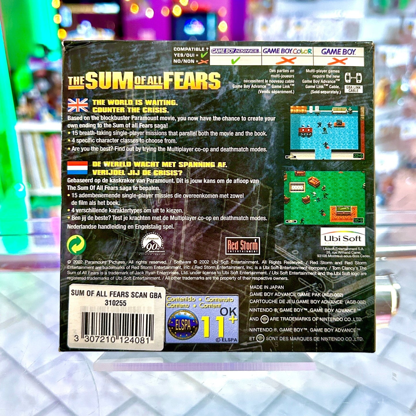 The Sum of All Fears (CIB, Gameboy Advance) - PopCultGang