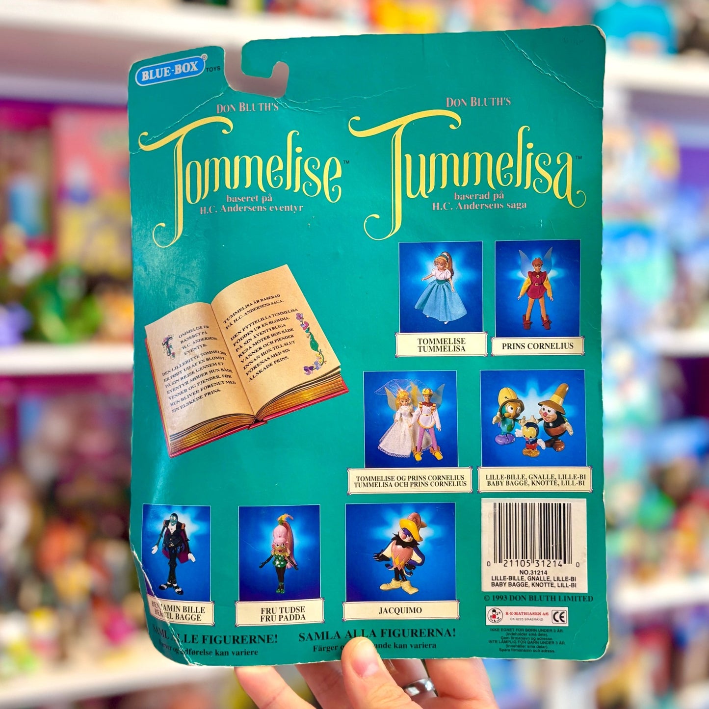 Thumbelina: Figure Set (Don Bluth, 1993) - PopCultGang