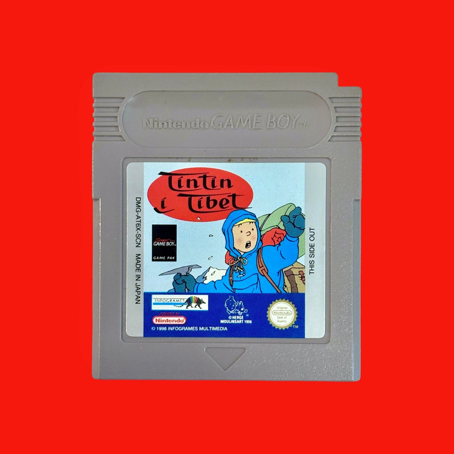Tintin I Tibet (Gameboy) - PopCultGang