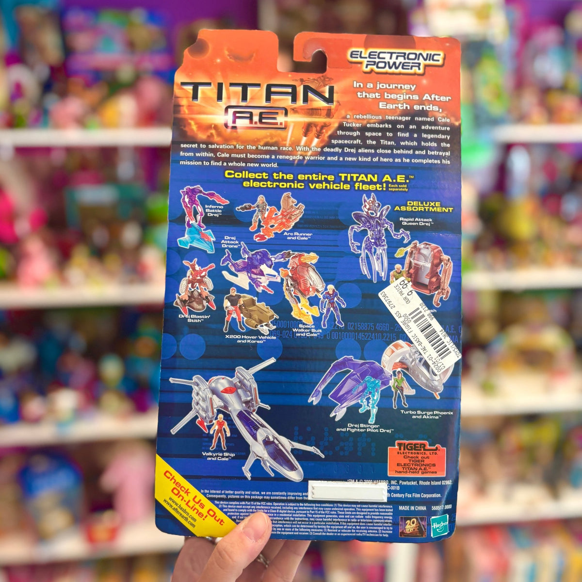 Titan A.E. - Drej Blastin' Stith Action Figure (MOC, Hasbro, 2000) - PopCultGang