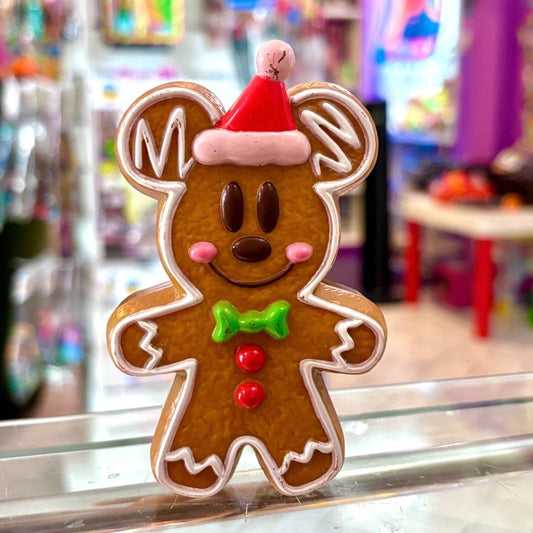 Tokyo Disneyland Christmas Plastic Ornament: Gingerbread Mickey & Minnie Mouse, Donald & Daisy Duck (2009) - PopCultGang