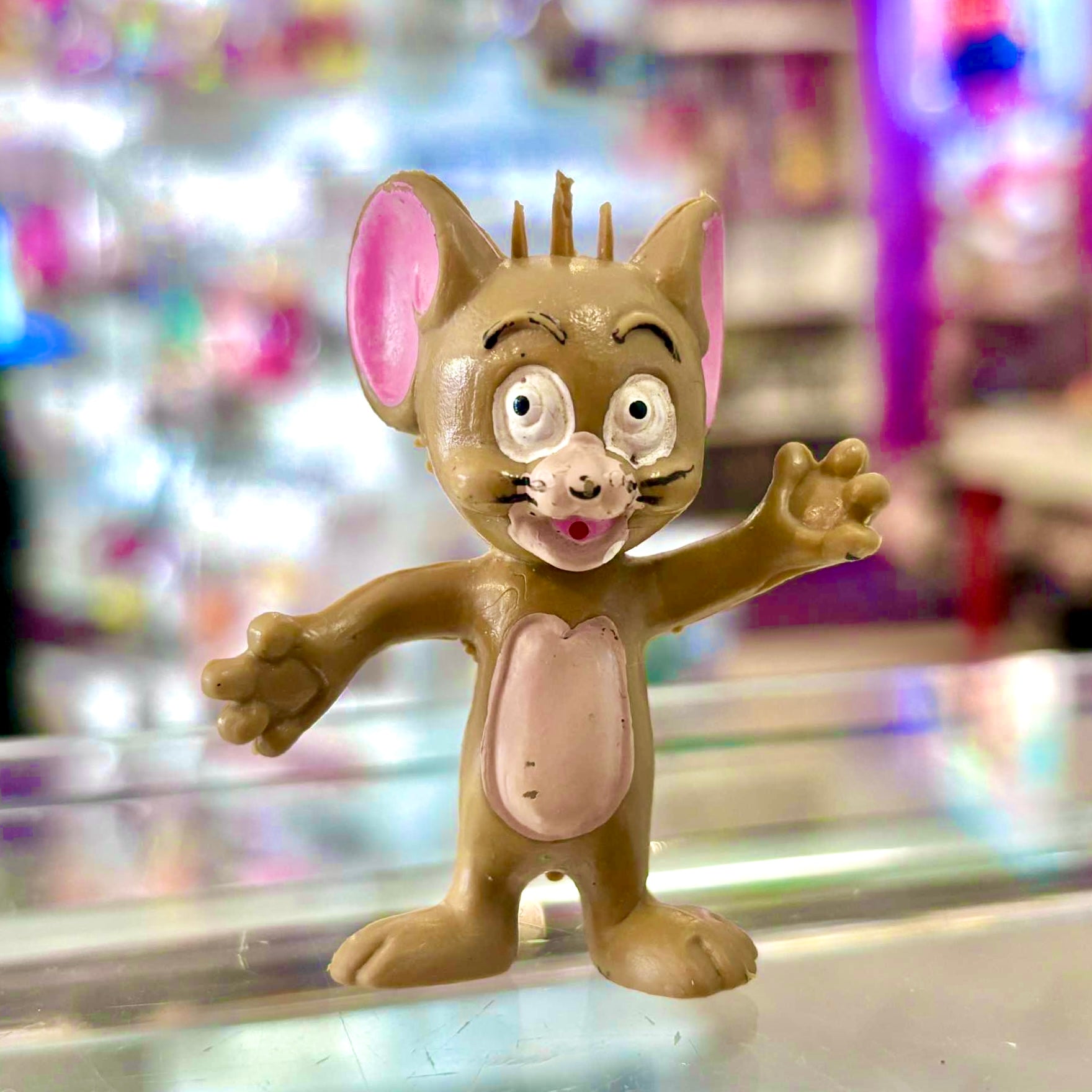 Tom & Jerry: Jerry PVC Rubber Bendable Figure (1979) - PopCultGang