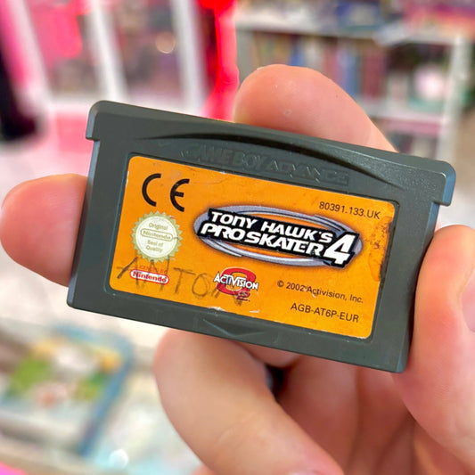Tony Hawk's Pro Skater 4 + manual (Gameboy Advance) - PopCultGang