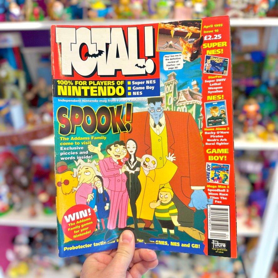 Total! Gaming Magazine: 16 - The Addams Family (April 1993) - PopCultGang