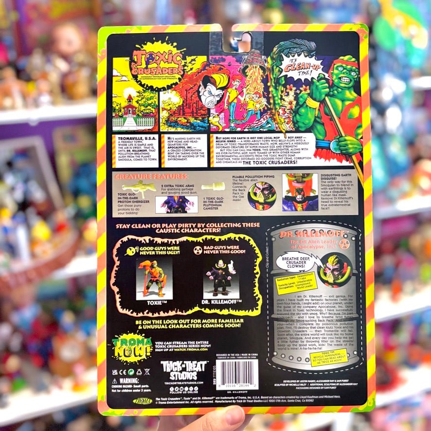 Toxic Crusaders: Dr. Killemoff - Classic Action Figure 13 cm (Trick Or Treat Studios) - PopCultGang