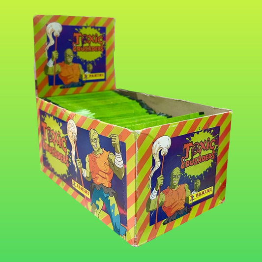 Toxic Crusaders: Sticker Packs (Panini, 90s) - PopCultGang