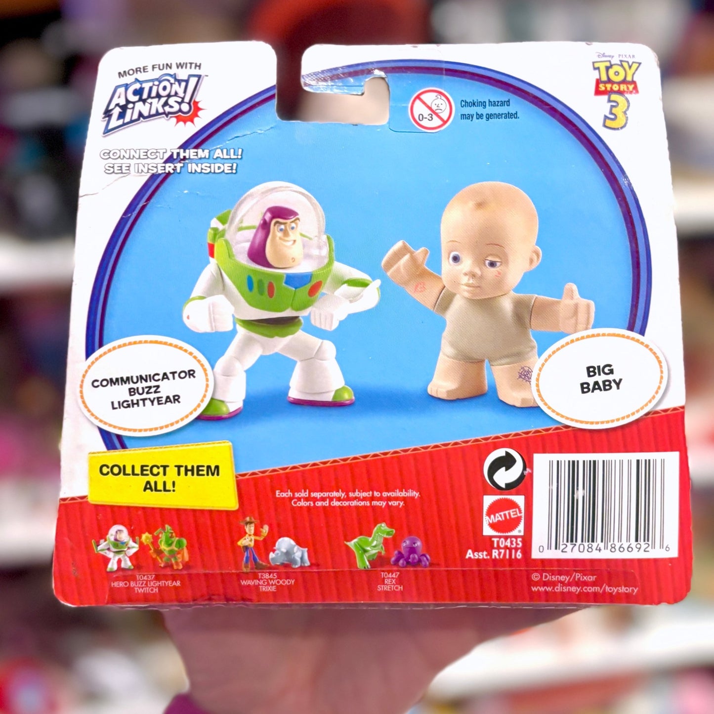 Toy Story 3: Buddy Pack - Communicator Buzz Lightyear & Big Baby (Disney, Pixar, 2010) - PopCultGang
