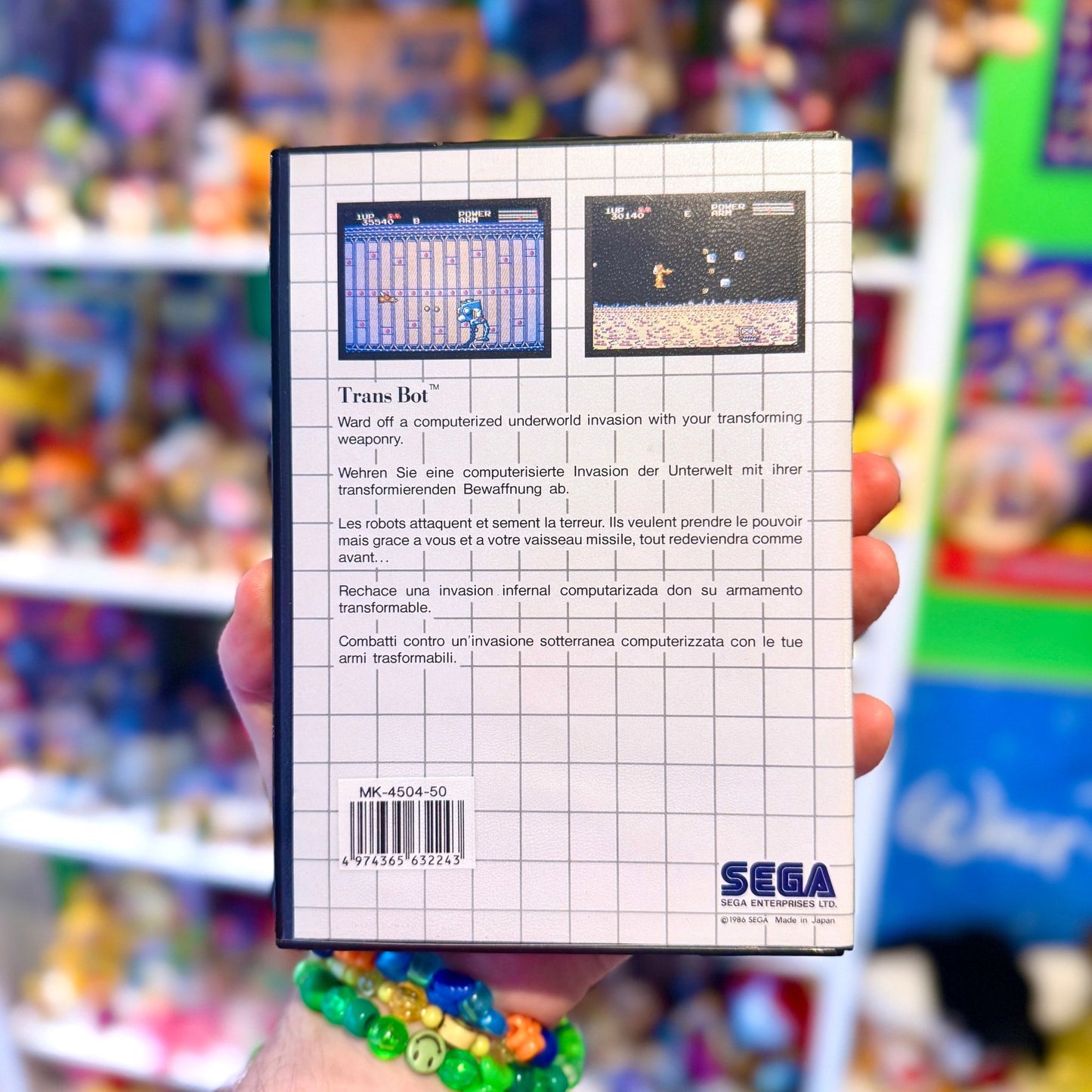 Transbot (Sega Master System) - PopCultGang