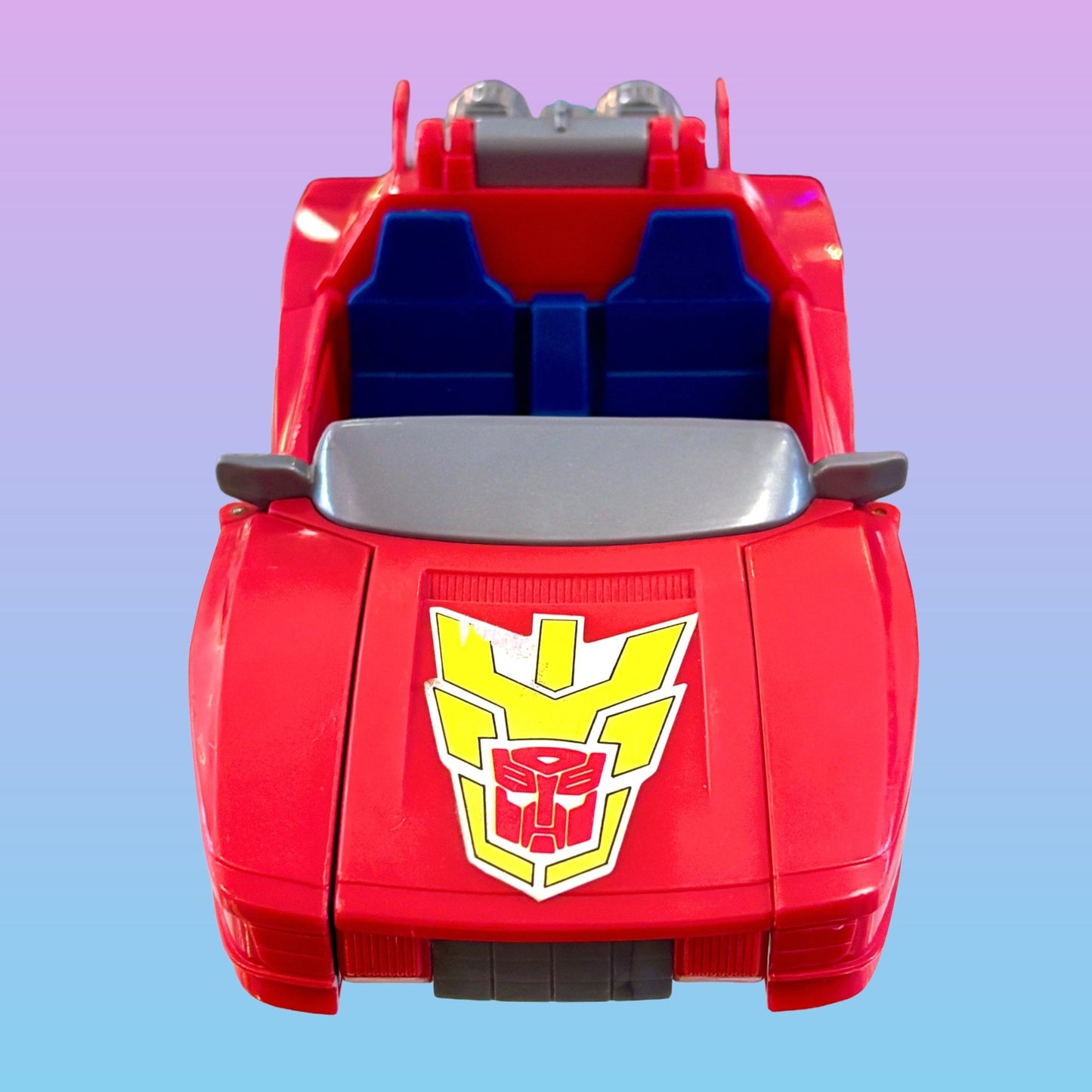 Transformers: Action Master Turbo Racer - Car Vehicle Action Figure (G1, Hasbro, 1990) - PopCultGang