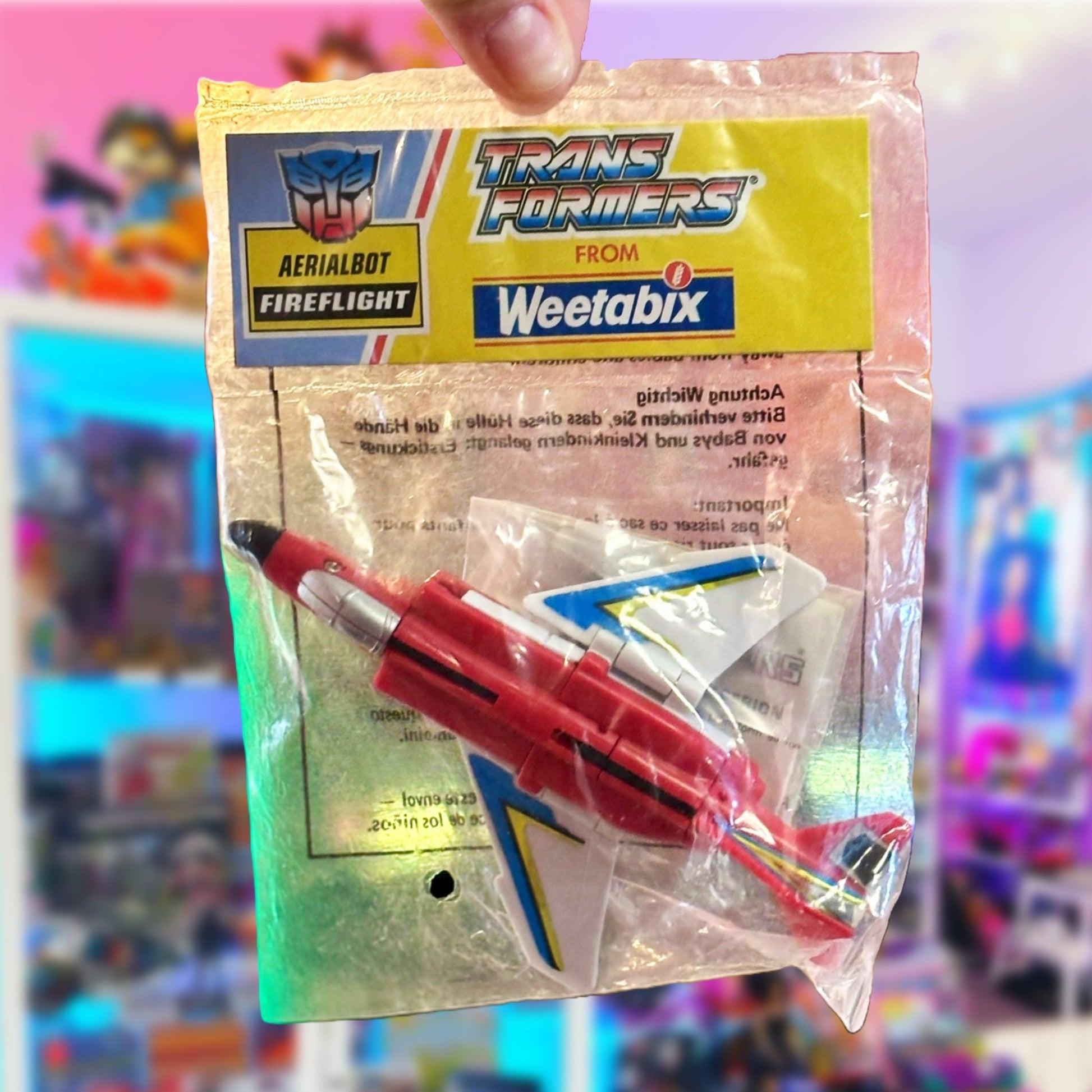 Transformers: Aerialbot - Fireflight (Weetabix Promo Toy, 1991) - PopCultGang