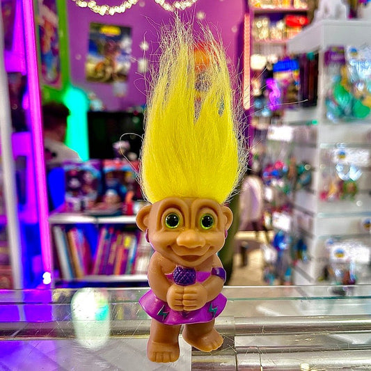 Trolls: Rock N Roll Singing Troll Figure (80s) - PopCultGang