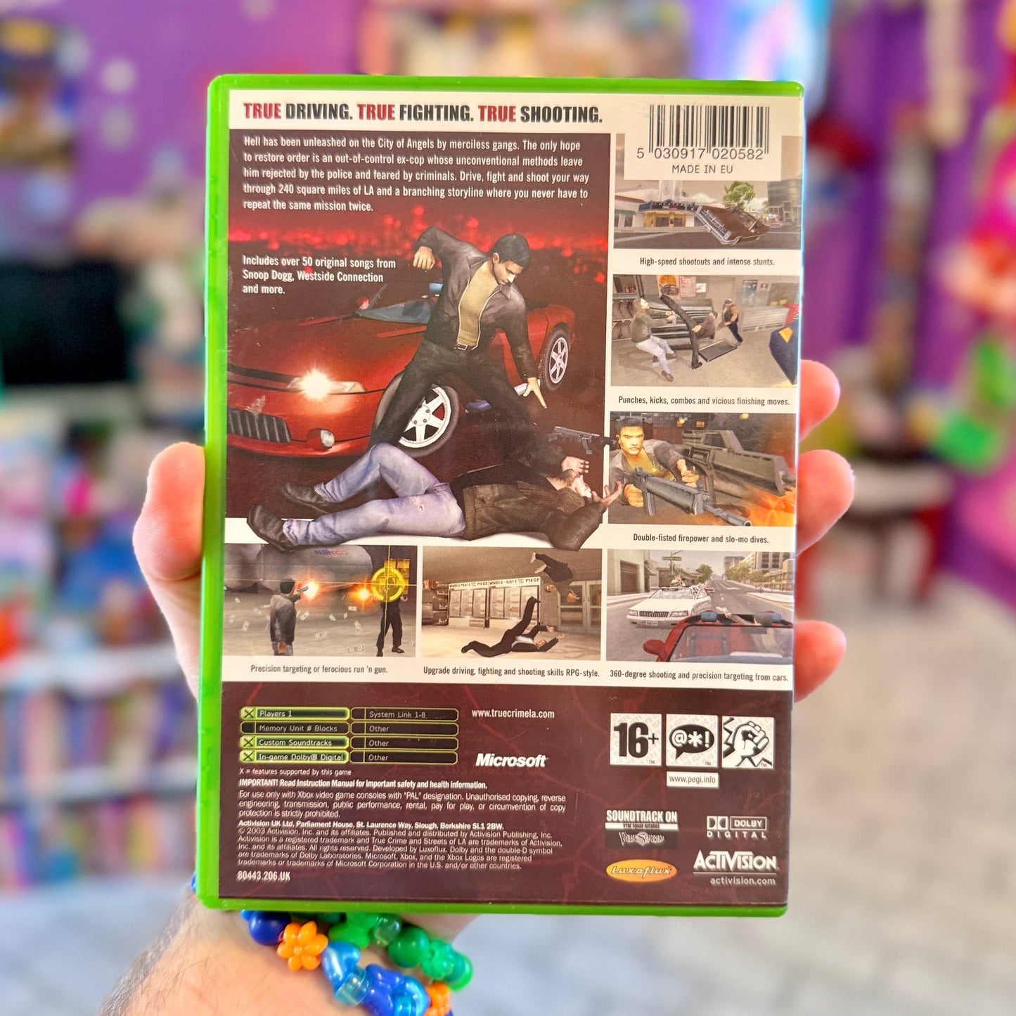 True Crime: Streets of L.A. (Xbox) - PopCultGang