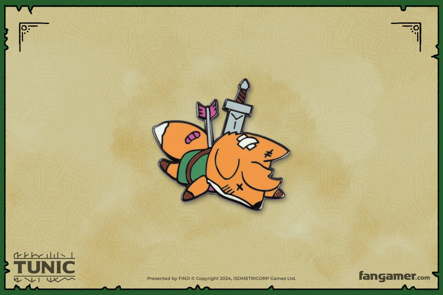 Tunic - Untimely Demise Pin - PopCultGang