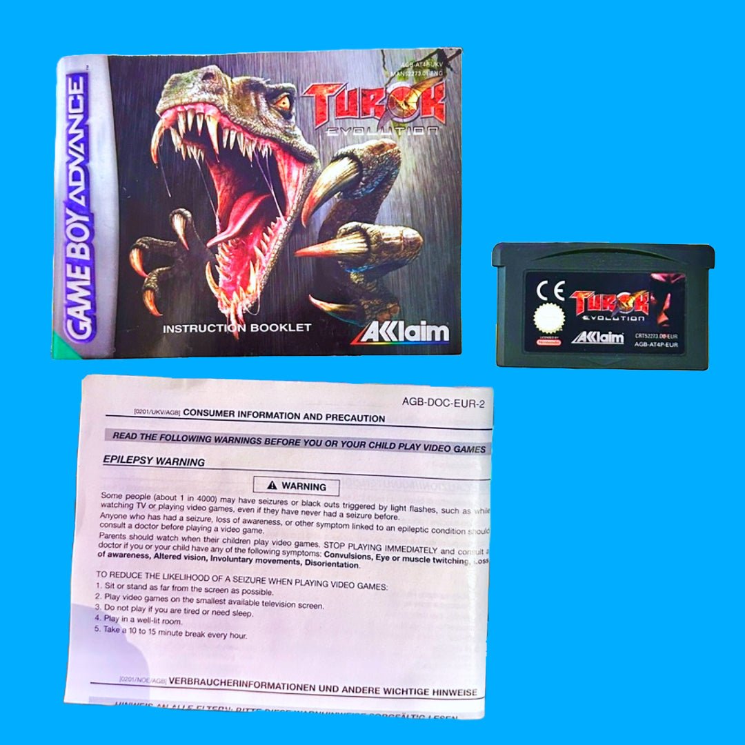 Turok: Evolution (CIB, Gameboy Advance) - PopCultGang