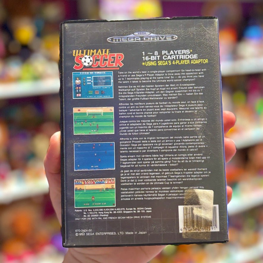 Ultimate Soccer (Sega Mega Drive) - PopCultGang